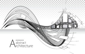 Abstract Architecture emblem